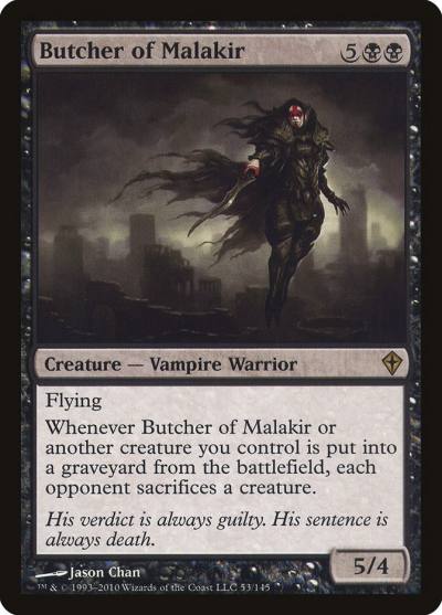 Butcher of Malakir WWK-53 Worldwake Magic card
