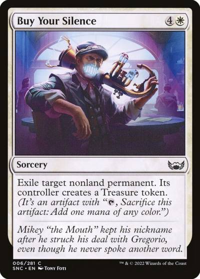 Buy Your Silence SNC-6 Streets of New Capenna Magic card