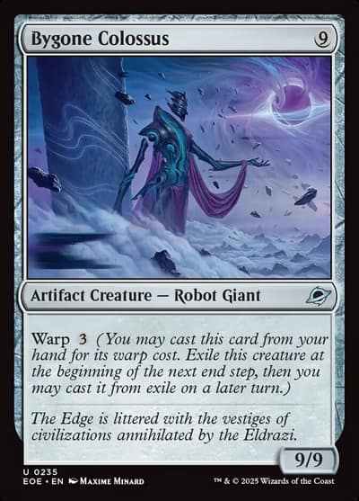Bygone Colossus 235 Edge of Eternities Magic card
