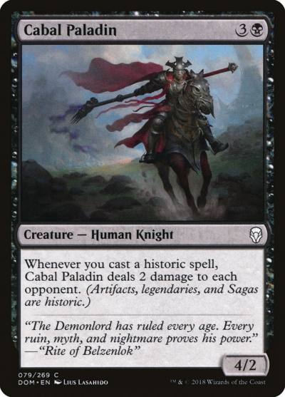 Cabal Paladin 79 Dominaria Magic card