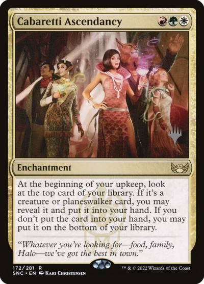 Cabaretti Ascendancy PSNC-172P Streets of New Capenna Promos Magic card