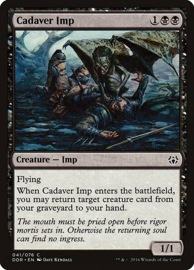 Cadaver Imp DDR-41 Duel Decks: Nissa vs. Ob Nixilis Magic card