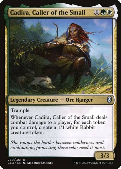 Cadira, Caller of the Small CLB-269 Commander Legends: Battle for Baldur's Gate Magic card