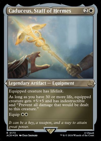 Caduceus, Staff of Hermes ACR-173 Assassin's Creed Magic card