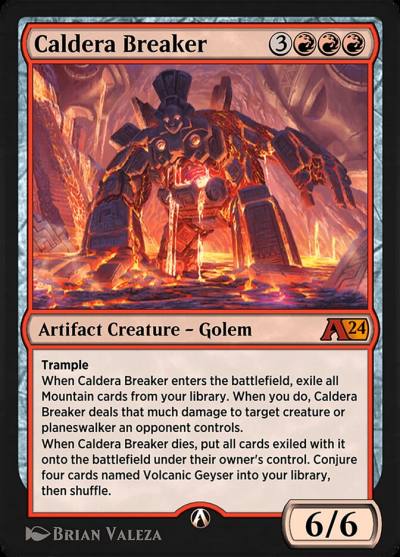 Caldera Breaker YLCI-14 Alchemy: Ixalan Magic card