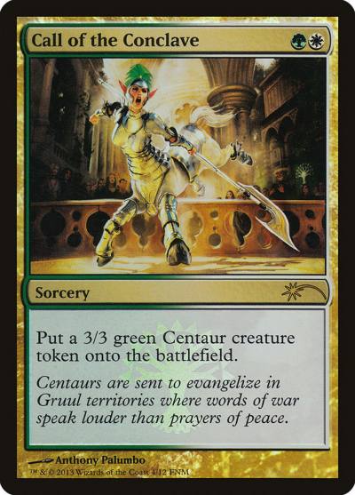 Call of the Conclave F13-4 Friday Night Magic 2013 Magic card