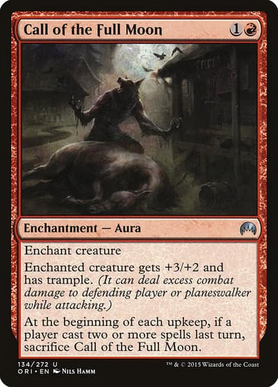 Call of the Full Moon ORI-134 Magic Origins Magic card