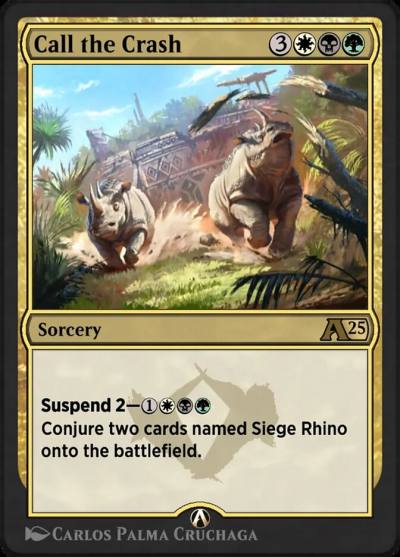 Call the Crash YTDM-19 Alchemy: Tarkir Magic card