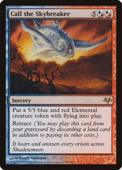 Call the Skybreaker EVE-98 Eventide Magic card