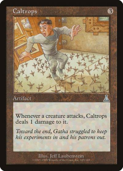 Caltrops UDS-129 Urza's Destiny Magic card