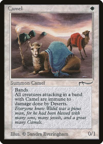 Camel ARN-3 Arabian Nights Magic card