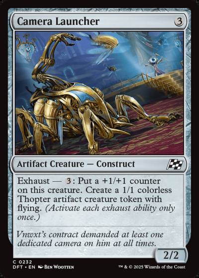 Camera Launcher DFT-232 Aetherdrift Magic card