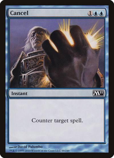 Cancel M11-48 Magic 2011 Magic card
