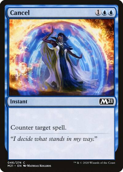 Cancel M21-46 Core Set 2021 Magic card