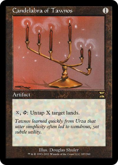 Candelabra of Tawnos ME4-187 Masters Edition IV Magic card