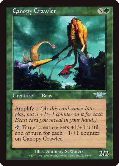 Canopy Crawler 122 Legions Magic card