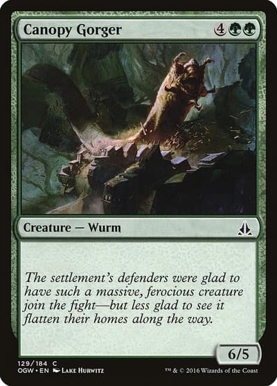 Canopy Gorger 129 Oath of the Gatewatch Magic card