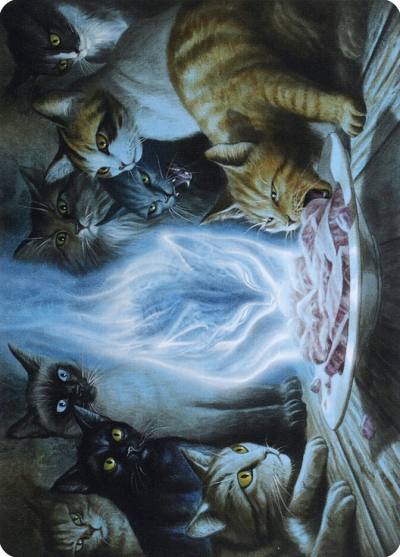 Can't Stay Away // Can't Stay Away AMID-56 Midnight Hunt Art Series Magic card