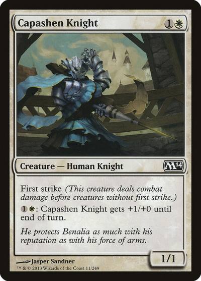 Capashen Knight M14-11 Magic 2014 Magic card