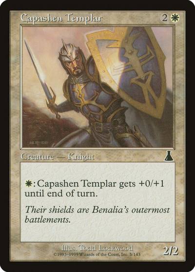 Capashen Templar 5 Urza's Destiny Magic card
