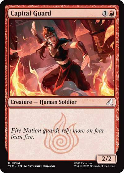 Capital Guard TLE-234 Avatar: The Last Airbender Eternal Magic card