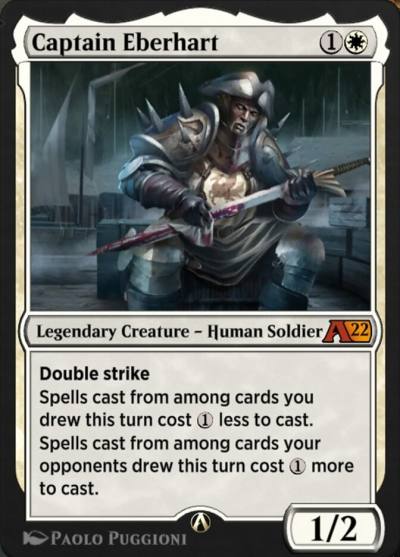 Captain Eberhart YMID-3 Alchemy: Innistrad Magic card