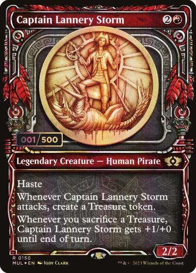 Captain Lannery Storm MUL-150Z Multiverse Legends Magic card