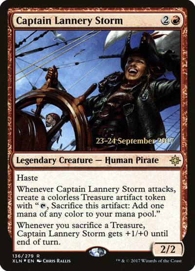 Captain Lannery Storm PXLN-136S Ixalan Promos Magic card