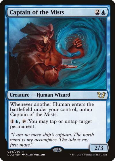 Captain of the Mists DDQ-24 Duel Decks: Blessed vs. Cursed Magic card