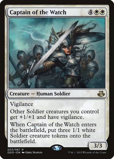 Captain of the Watch DDO-3 Duel Decks: Elspeth vs. Kiora Magic card
