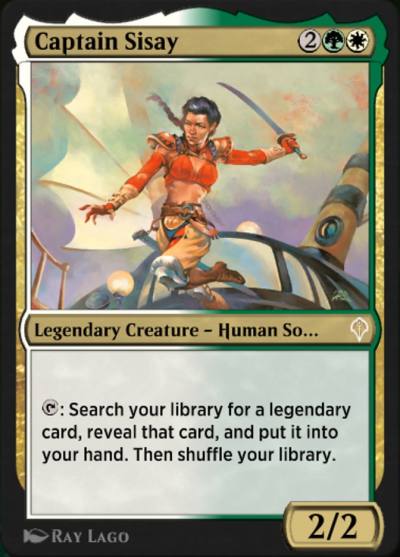 Captain Sisay HA1-17 Historic Anthology 1 Magic card