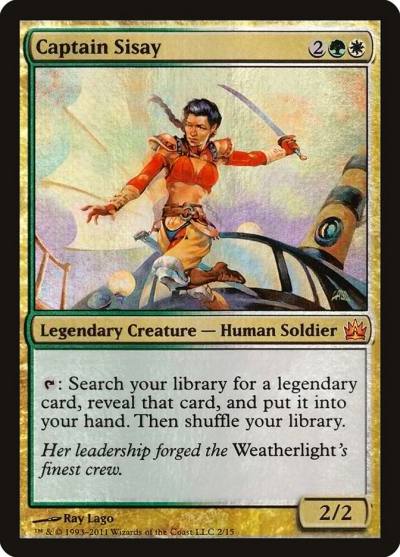 Captain Sisay V11-2 From the Vault: Legends Magic card