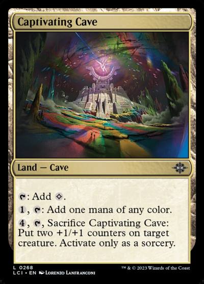 Captivating Cave LCI-268 The Lost Caverns of Ixalan Magic card