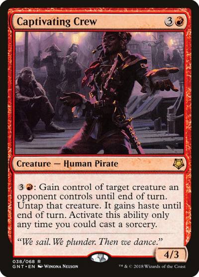Captivating Crew GNT-38 Game Night Magic card