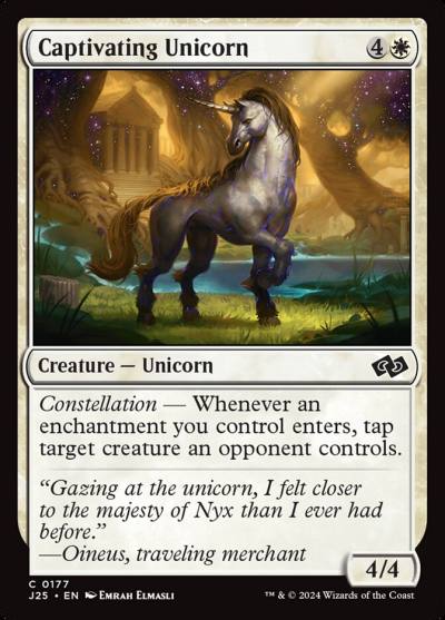 Captivating Unicorn J25-177 Foundations Jumpstart Magic card