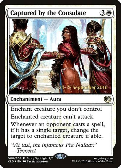 Captured by the Consulate PKLD-8S Kaladesh Promos Magic card
