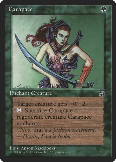 Carapace HML-84B Homelands Magic card