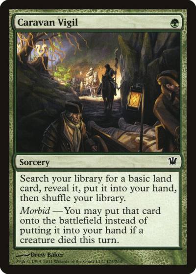 Caravan Vigil ISD-173 Innistrad Magic card
