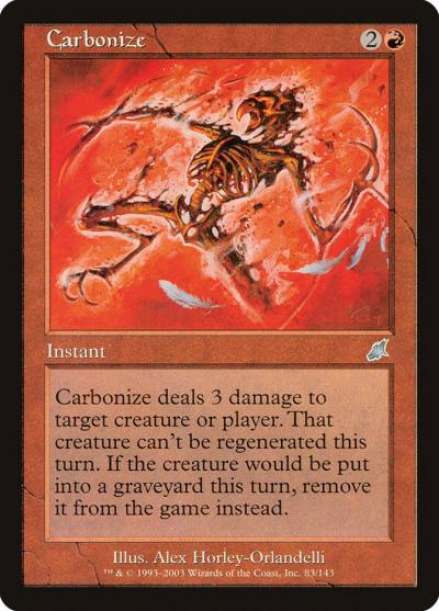 Carbonize SCG-83 Scourge Magic card