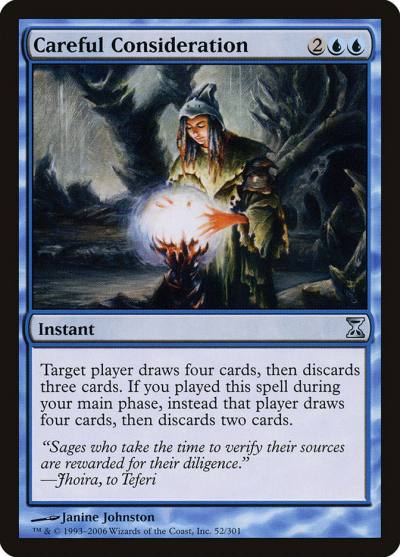 Careful Consideration TSP-52 Time Spiral Magic card