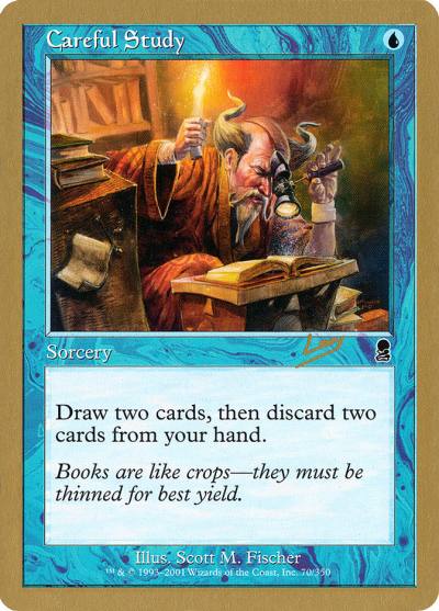 Careful Study WC02-RL70 World Championship Decks 2002 Magic card