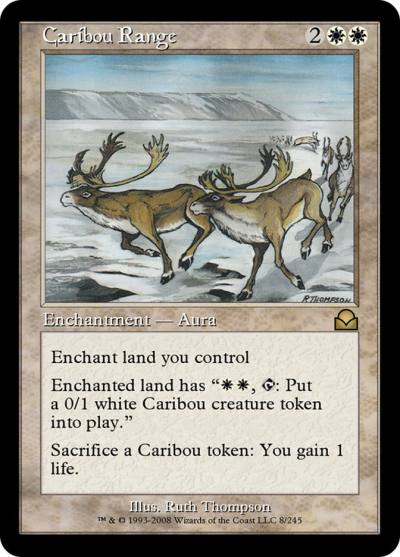 Caribou Range ME2-8 Masters Edition II Magic card