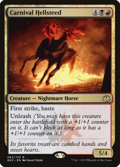 Carnival Hellsteed GK2-62 RNA Guild Kit Magic card