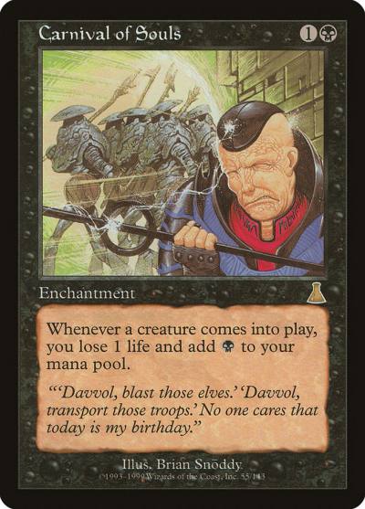 Carnival of Souls UDS-55 Urza's Destiny Magic card