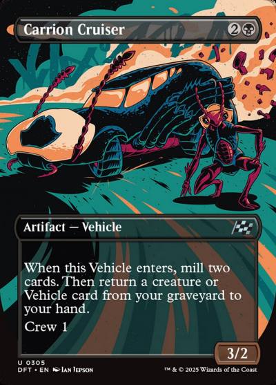 Carrion Cruiser DFT-305 Aetherdrift Magic card