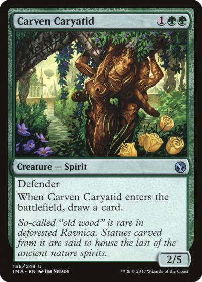 Carven Caryatid IMA-156 Iconic Masters Magic card