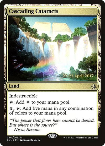 Cascading Cataracts PAKH-240S Amonkhet Promos Magic card