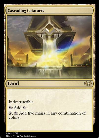 Cascading Cataracts PRM-88412 Magic Online Promos Magic card