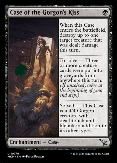 Case of the Gorgon's Kiss MKM-79STAR Murders at Karlov Manor Magic card