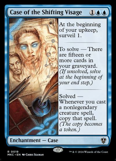 Case of the Shifting Visage MKC-19 Murders at Karlov Manor Commander Magic card